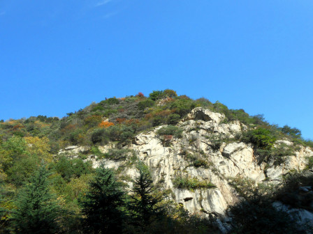 翠华山绚丽秋景