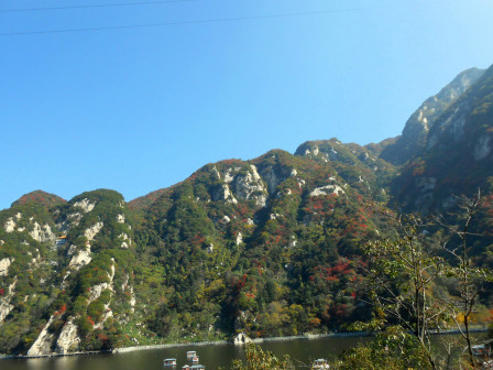 翠华山绚丽秋景