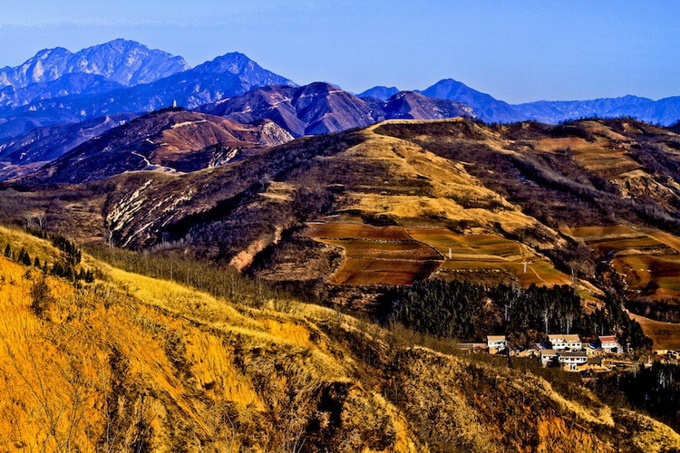 古城西安周边骑行路线:白鹿原风光