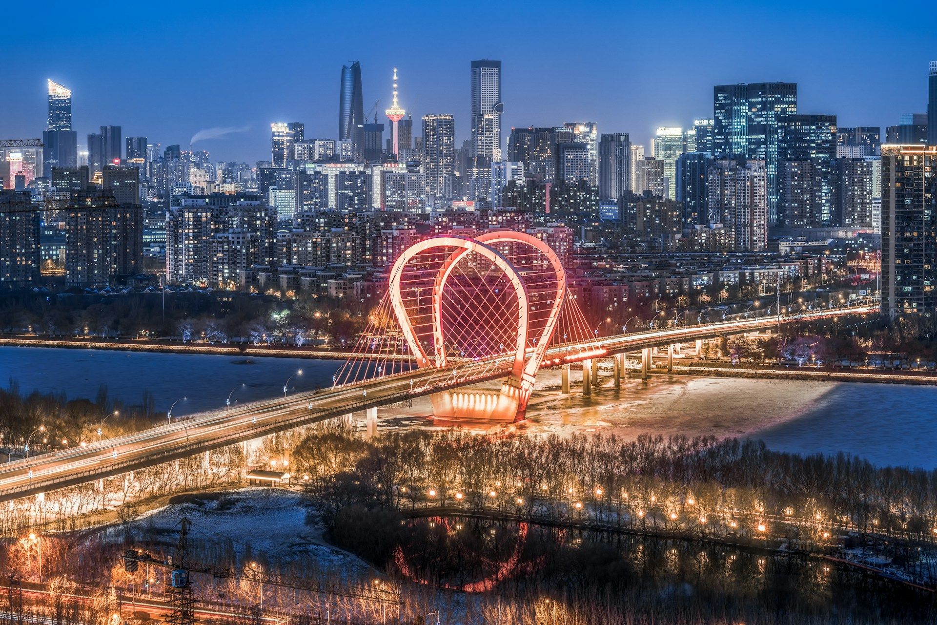 沈阳城市夜景
