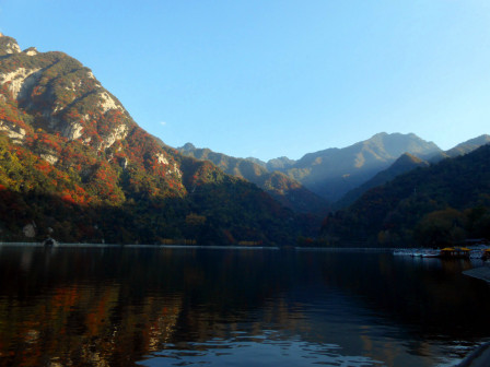 翠华山绚丽秋景