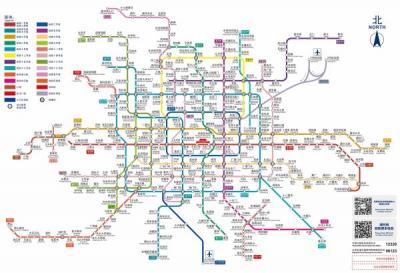北京市地铁线路图_北京地铁运营时间(4K高清版大图,每年更新!)