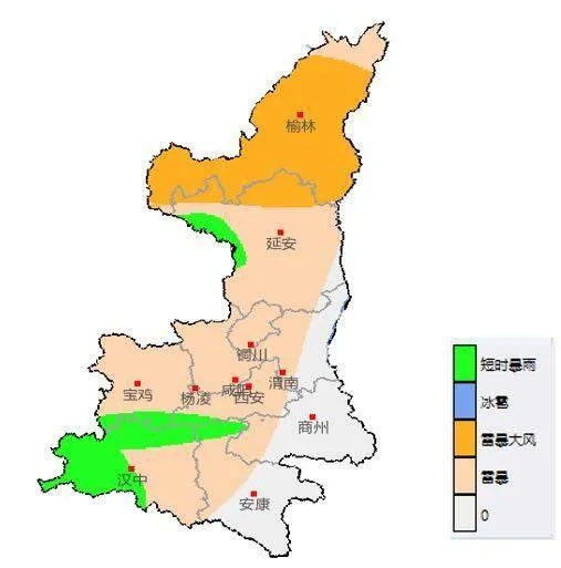 陕西刚刚通知，强对流今晚就到，最新预警！