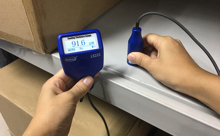 LS221涂层测厚仪测试货架