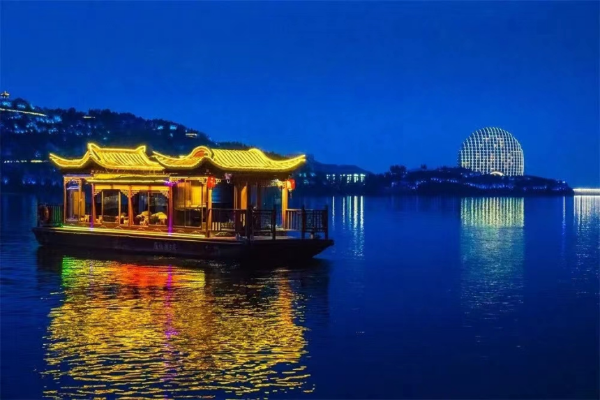 雁栖湖夜景