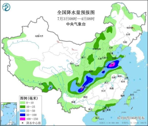 暴雨来袭!上海“两黄一蓝”预警高挂,青浦发布暴雨橙色预警……明日高温依旧→
