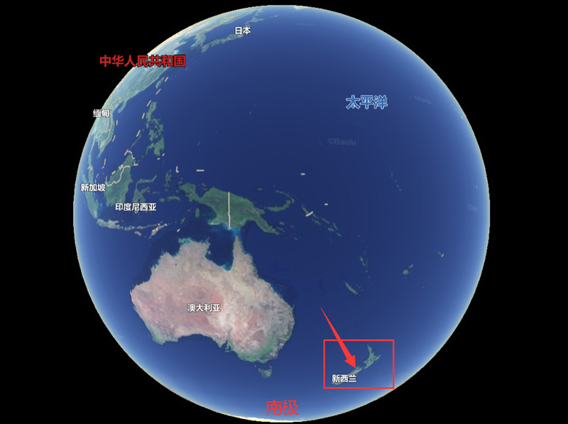 新西兰在哪里？属于哪个洲的？新西兰位置地图