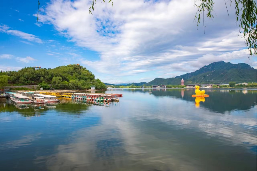 雁栖湖风景图