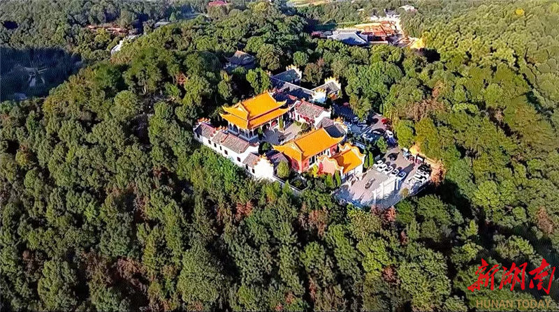 儒释道三教正将雨母山打造成衡阳的“文心绿肺” 图源：雁城视觉