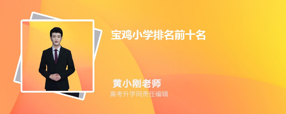宝鸡小学排名前十名一览表
