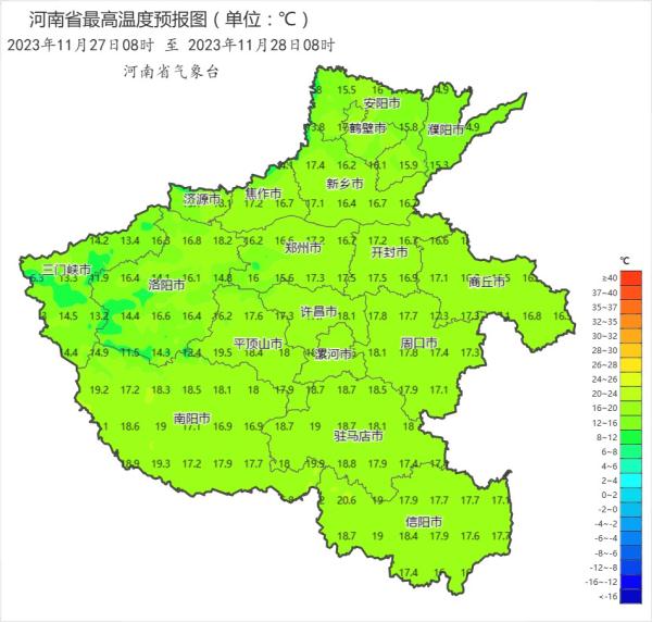 河南:又要暖了!下周一最高气温达到17℃