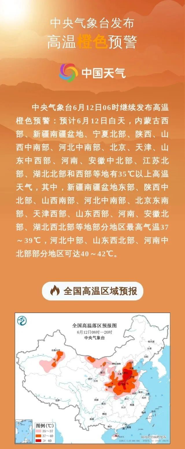 局地41℃！西安高温预警升级！降雨、雷暴就快到！ 陕西最新预测→