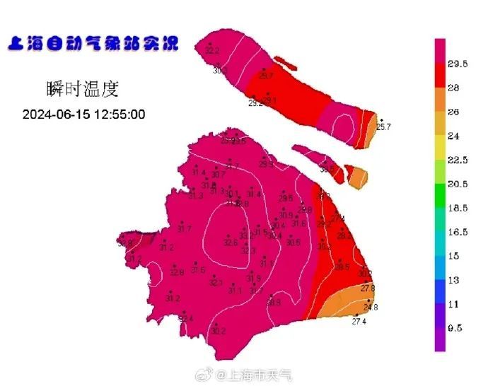 热!沪今日或触发高温预警,下周雨水增多?