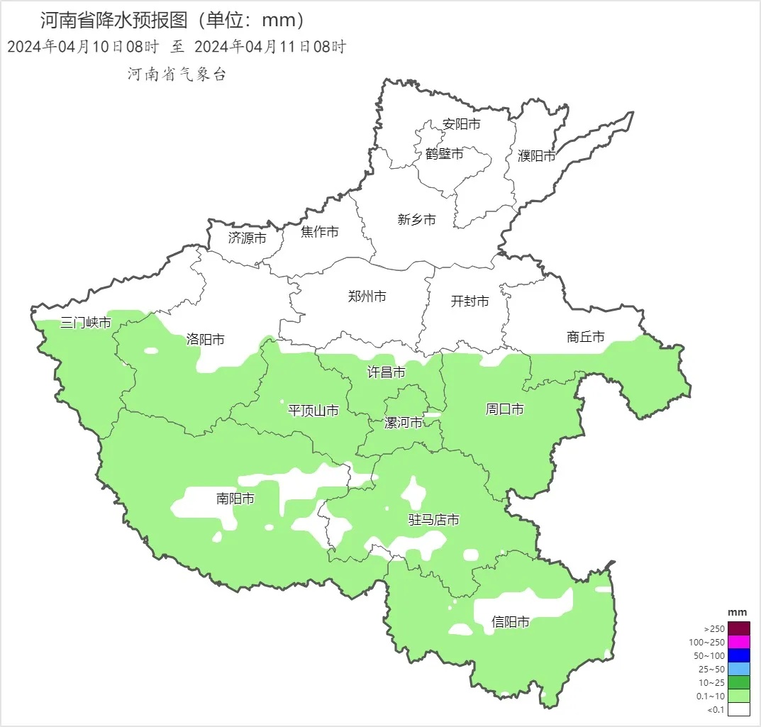 河南暖意持续，有弱降水、弱冷空气来扰