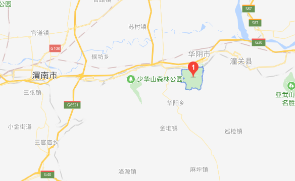 华山位于哪个省,华山在哪里个省哪个县哪个镇图2