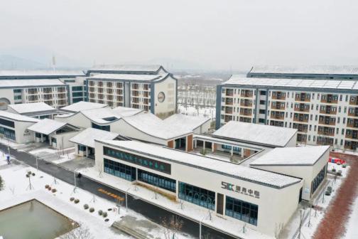 泰山科技学院雪景